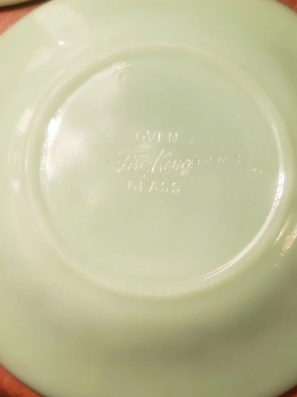Vintage Jadeite Ribbed Plates/Saucers